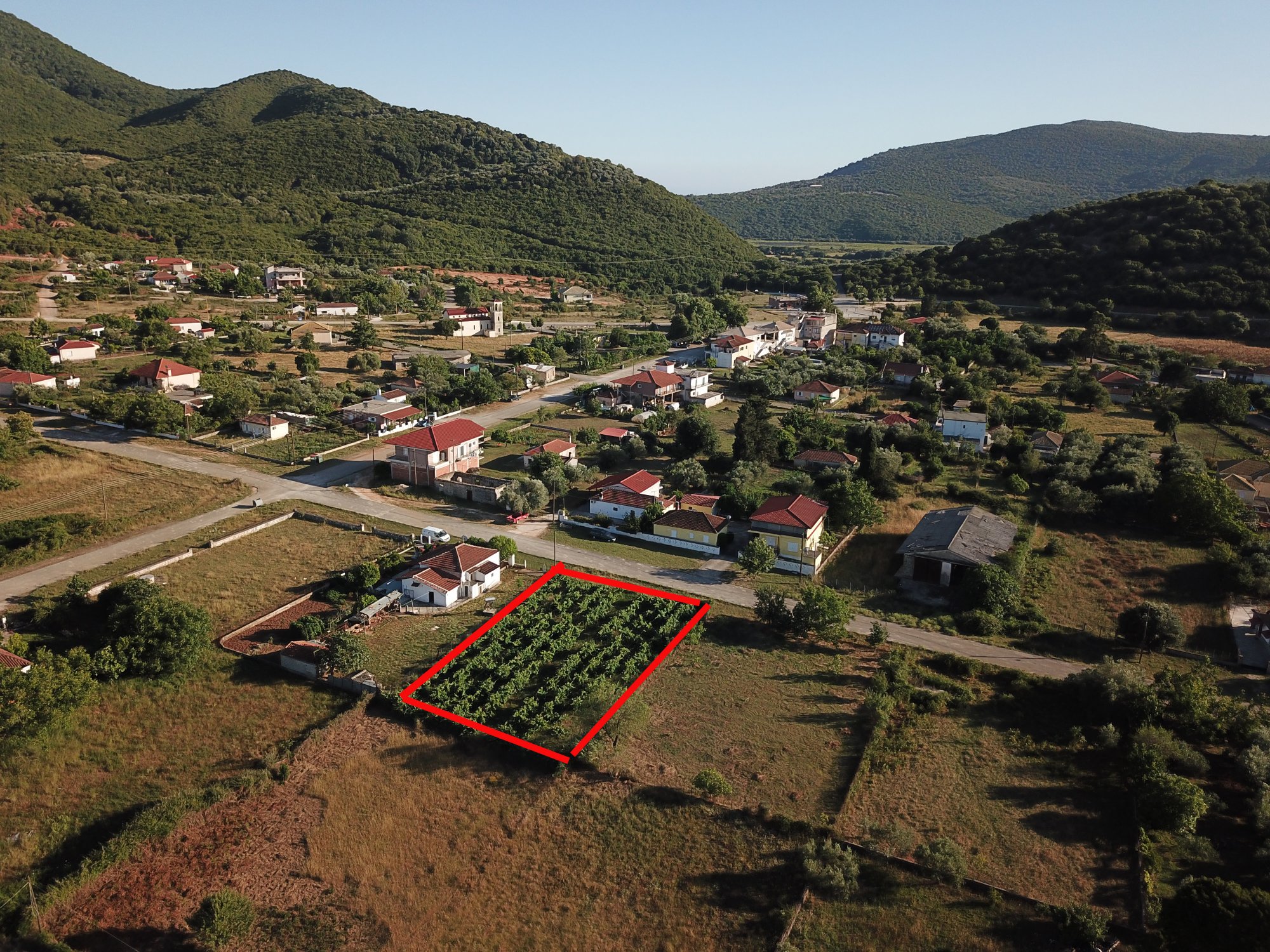 For sale a plot of 1006.23 sq.m. in Morfati of Thesprotia