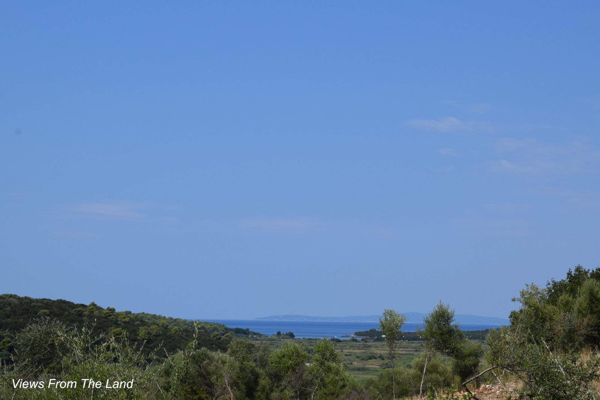 Οικόπεδο με θέα την θάλασσα στην Βαλανιδόραχη